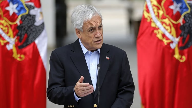 Sebastián Piñera, presidente de Chile (Photo by Pedro Lopez / AFP)