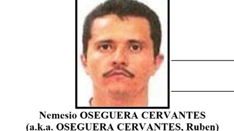 Nemesio Oseguera Cervantes, alias “El Mencho”, el líder del CJNG.