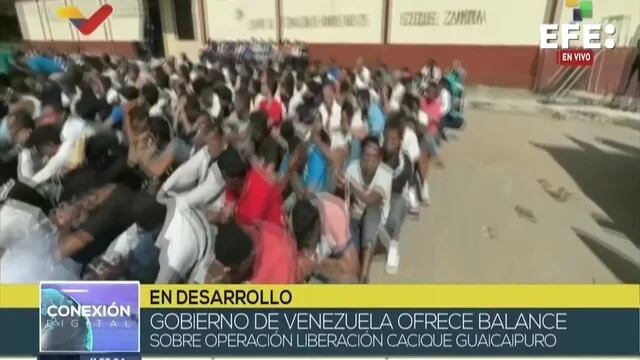 El Gobierno venezolano impidió una "fuga masiva" con intervención armada dentro de cárcel