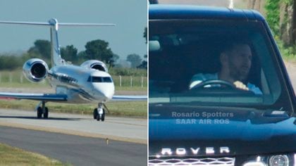 Lionel Messi Llego A Rosario Para Pasar Las Fiestas Junto Con Su Familia Infobae