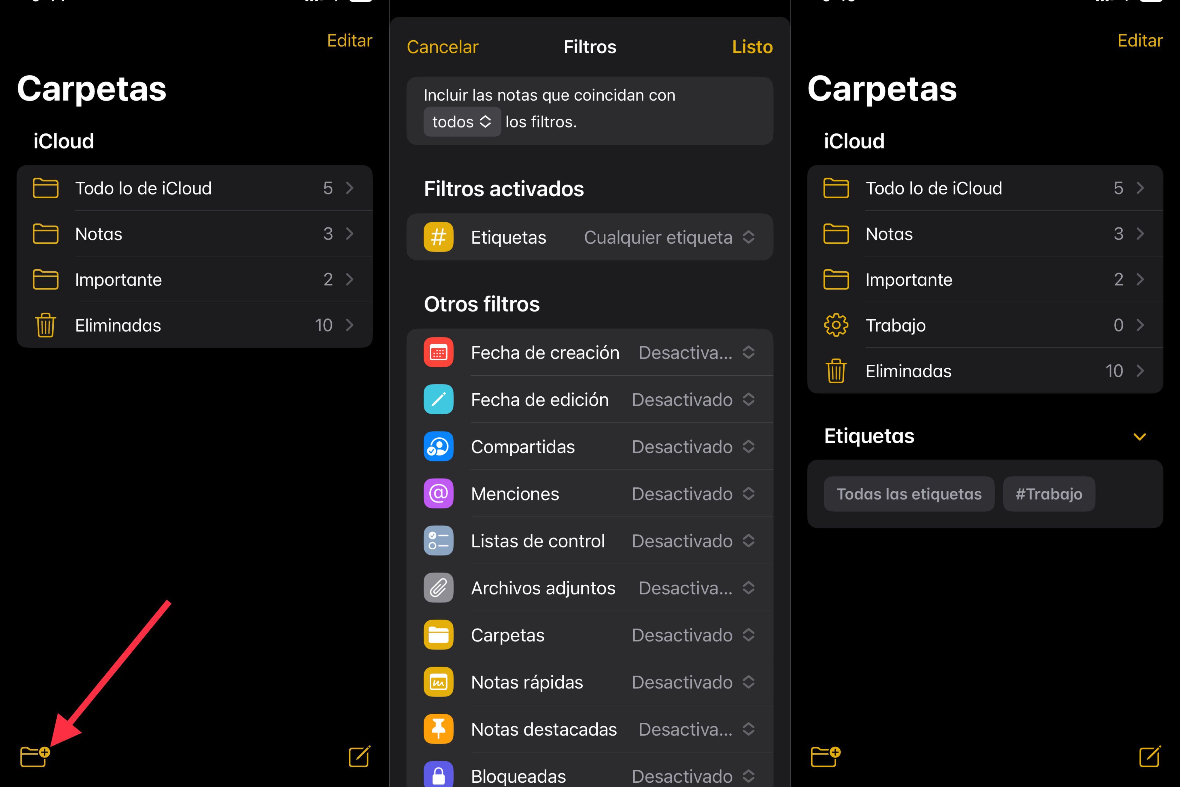 Trucos para aplicación Notas de iPhone, iPad y Mac. (foto: Composición/Jose Arana)