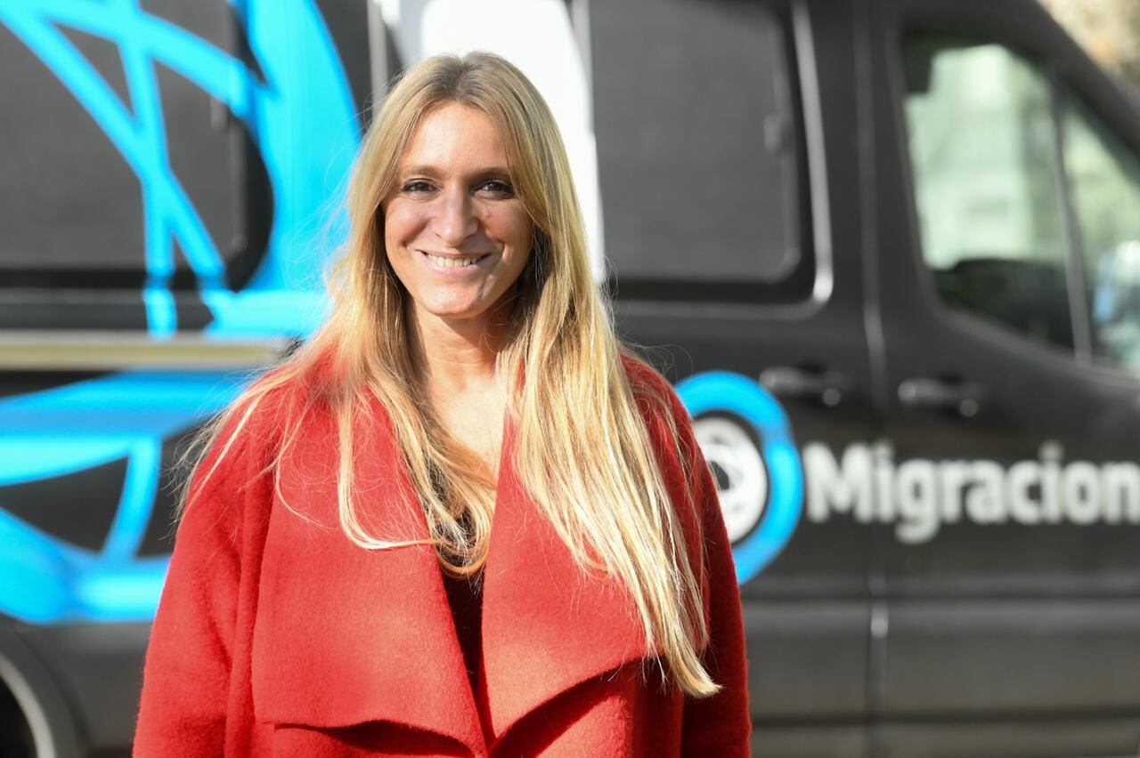Florencia Carignano, Directora Nacional de Migraciones.