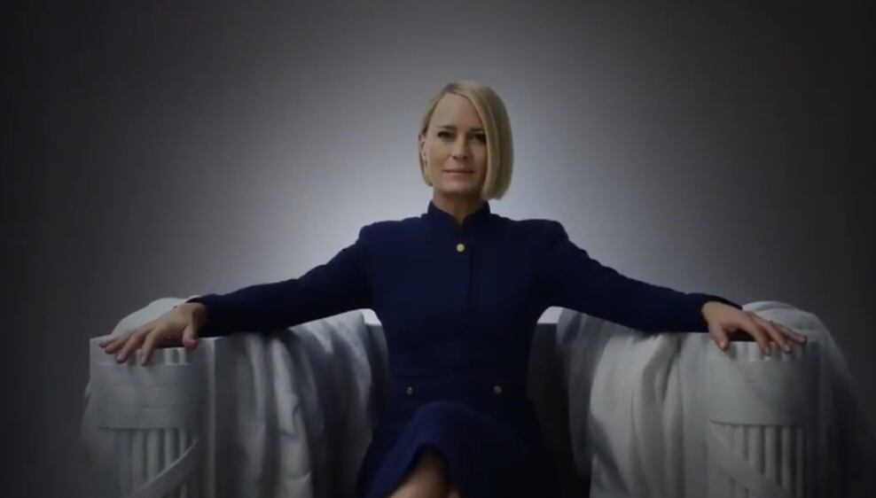 Robin Wright como Claire Underwood en House of Cards