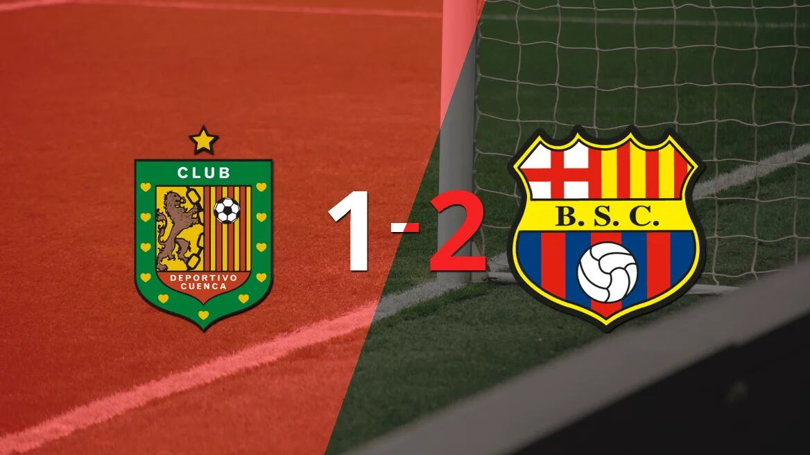 Barcelona sacó el triunfo 2-1 en su visita a Deportivo Cuenca