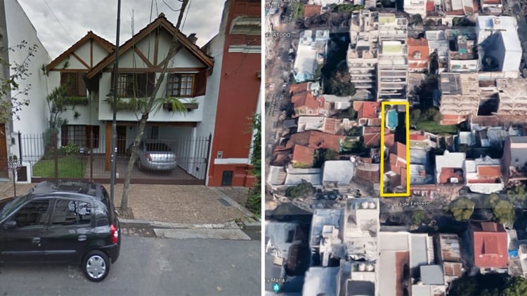 Una de las 11 propiedades deÂ Andreotti, sobre la calle 3 de Febrero en San Fernando, con pileta.