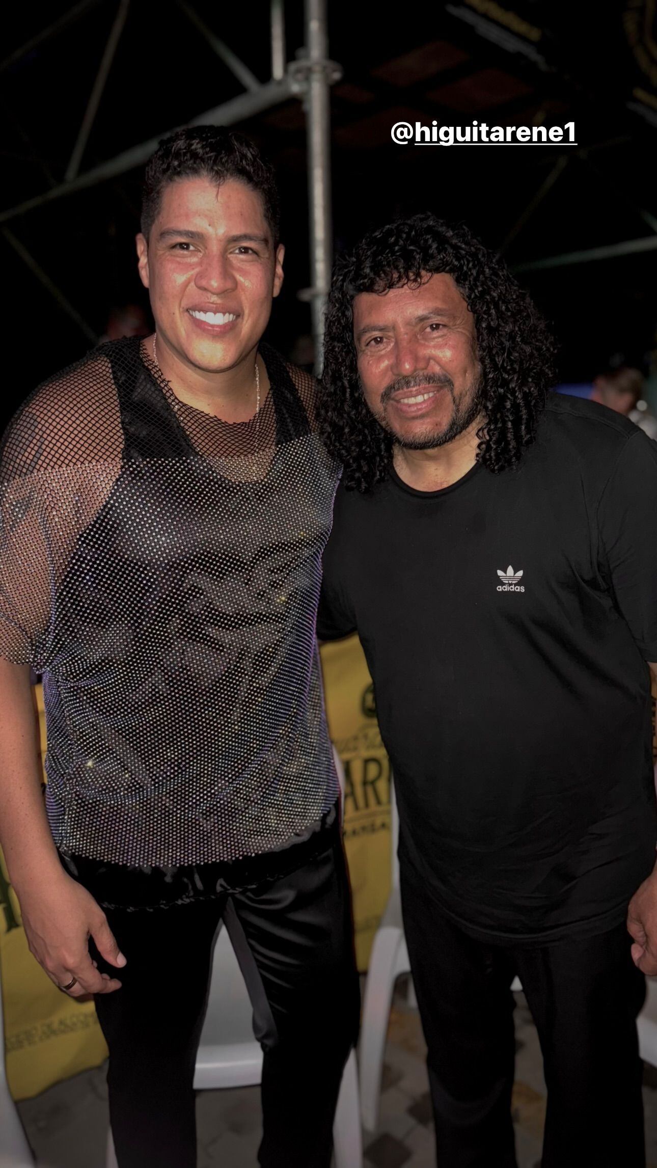 René Higuita “sacó los prohibidos” con Karen Lizarazo en el Festival Vallenato