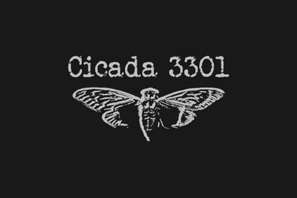 Cicada o cigarra 3301 surgió en 2011 con su primer enigma (Foto: @ZackEaterX)