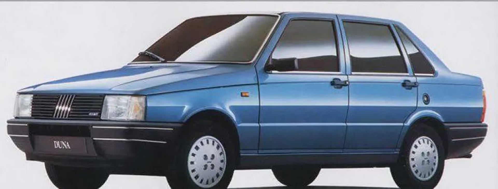 El Fiat Duna, uno de los modelos más fuertes de los 90 en la Argentina, fue diseñado por Giugiaro para el mercado sudamericano.