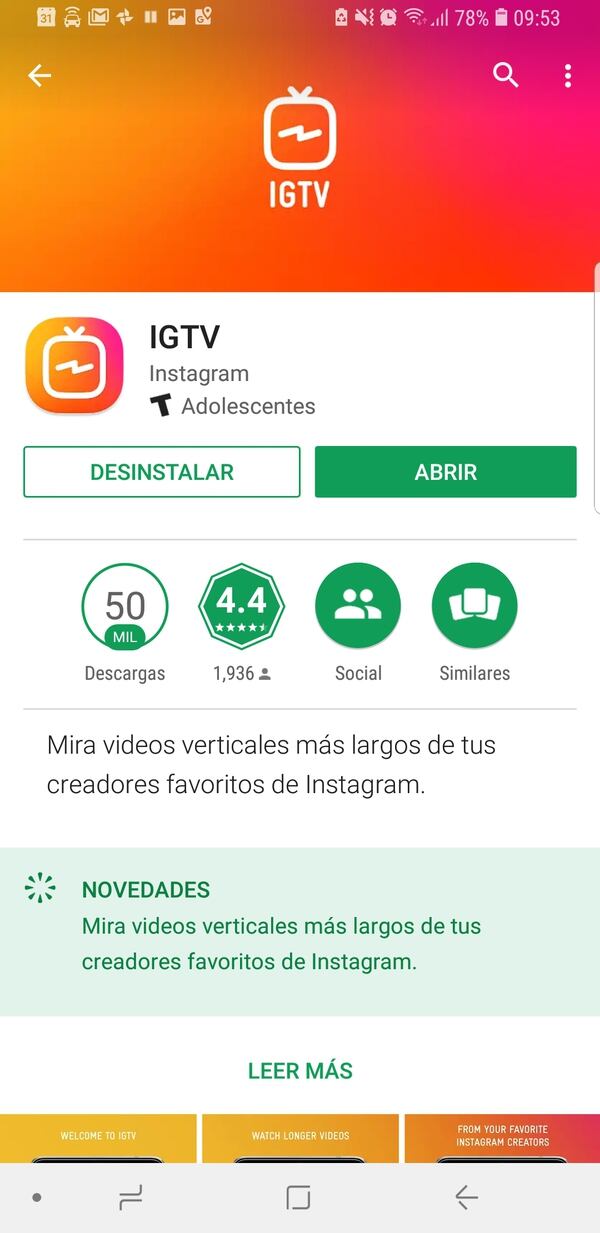 La app estÃ¡ disponible para iOS y Android