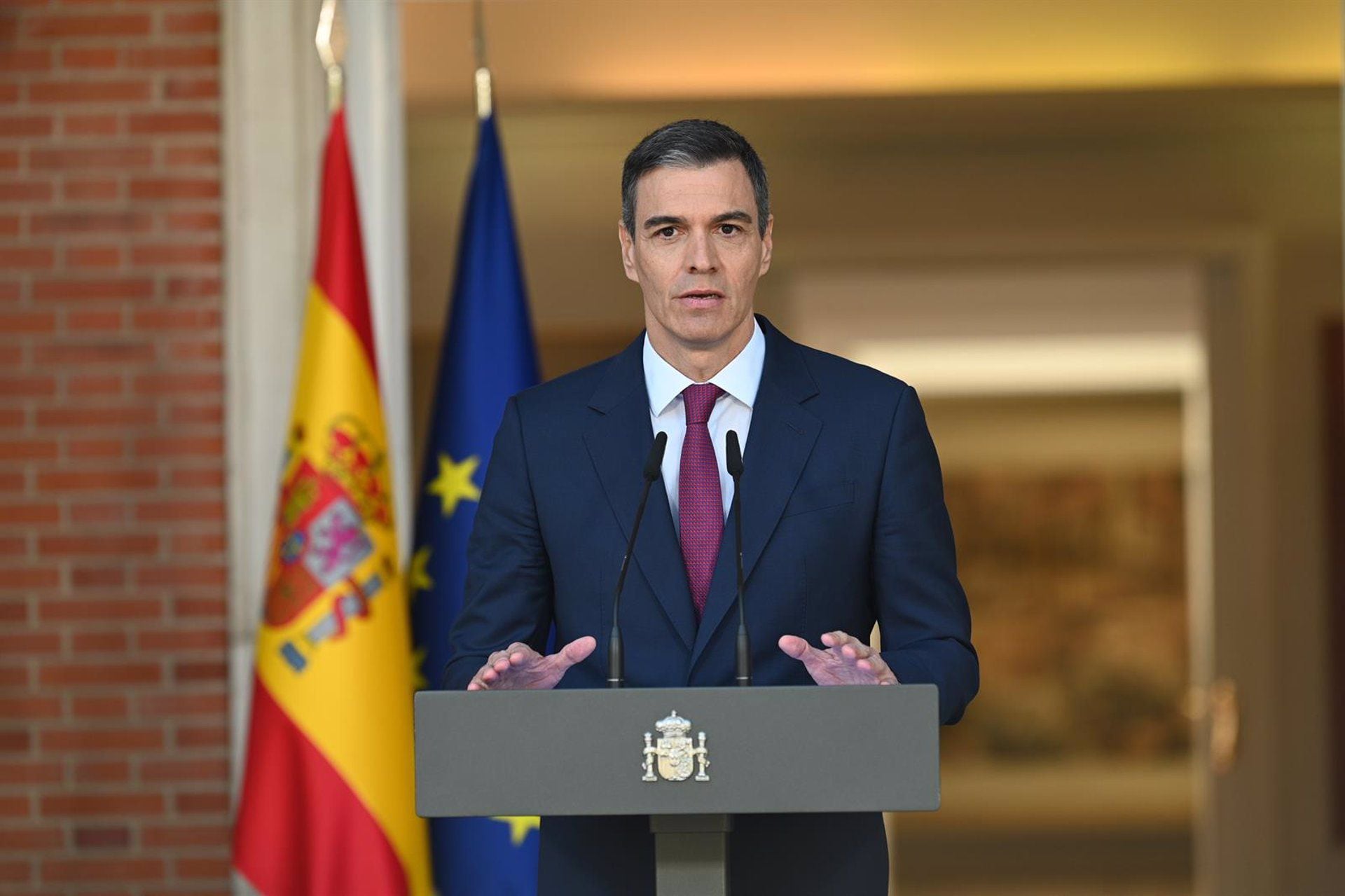 El presidente del Gobierno, Pedro Sánchez (Moncloa)
