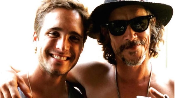 Diego Boneta y Óscar Jaenada, Luis Miguel y su padre en la serie