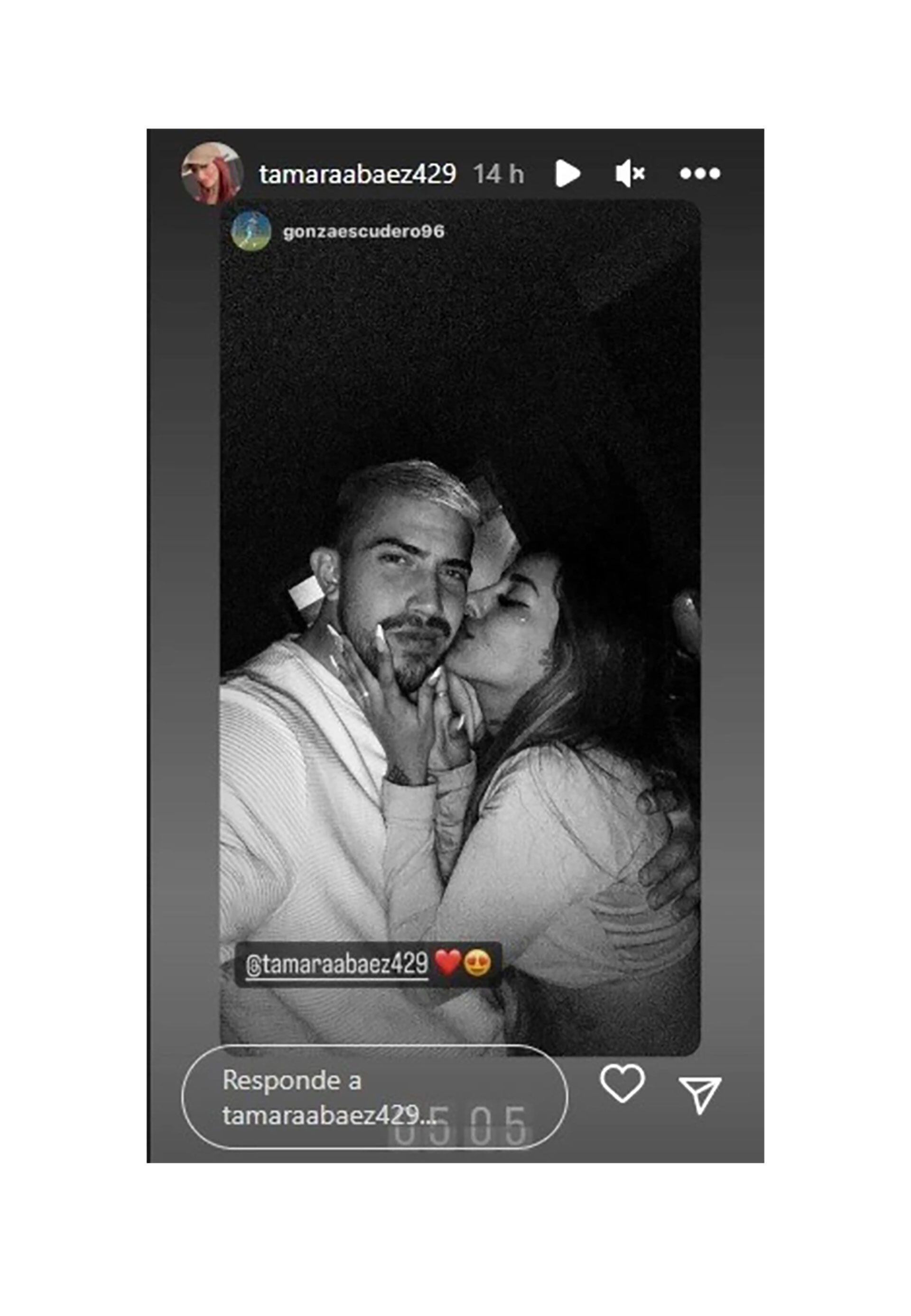 La joven está saliendo con el futbolista Gonzalo Escudero (Instagram)