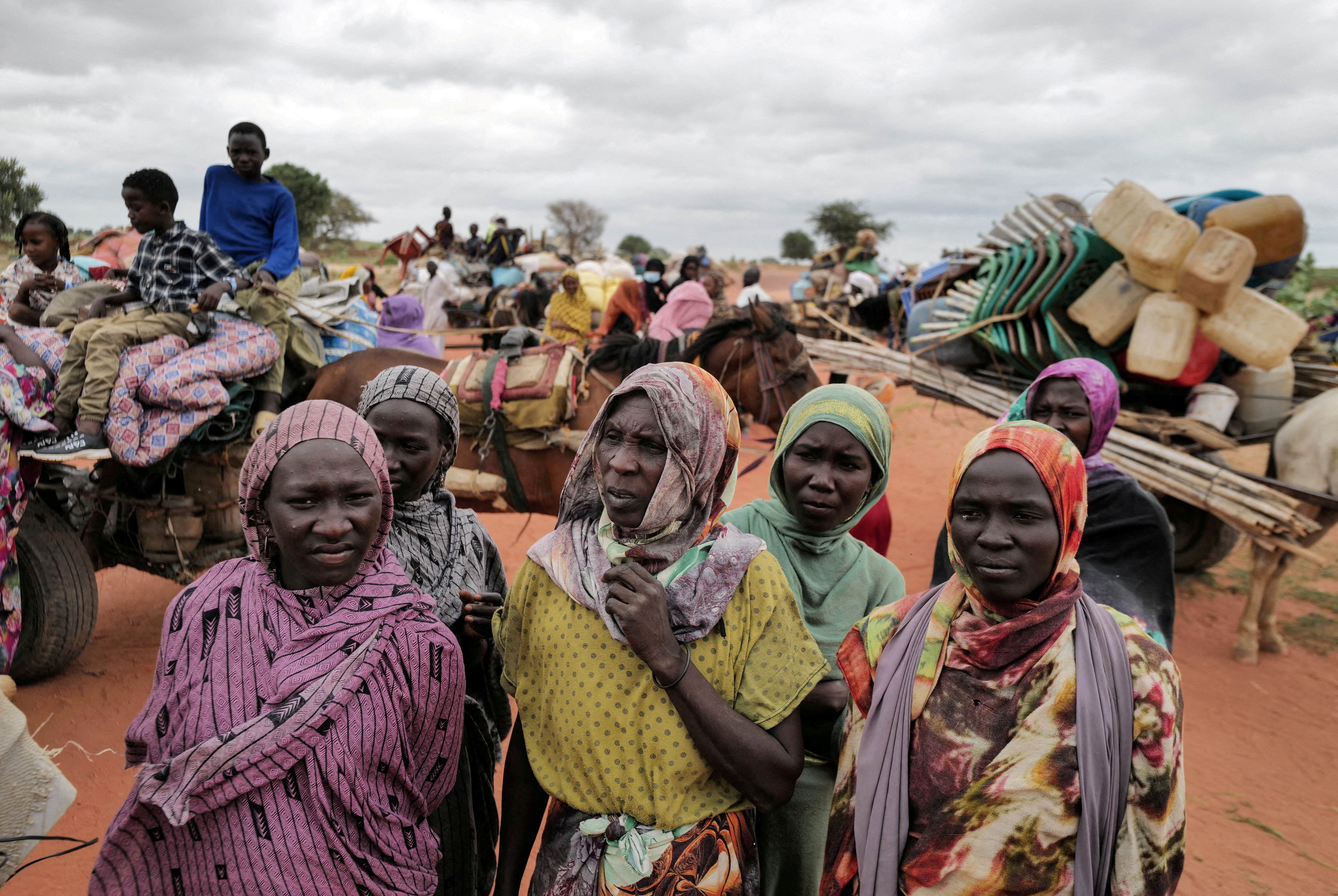 La guerra en Sudán provocó más de siete millones de desplazados internos (REUTERS/Zohra Bensemra)