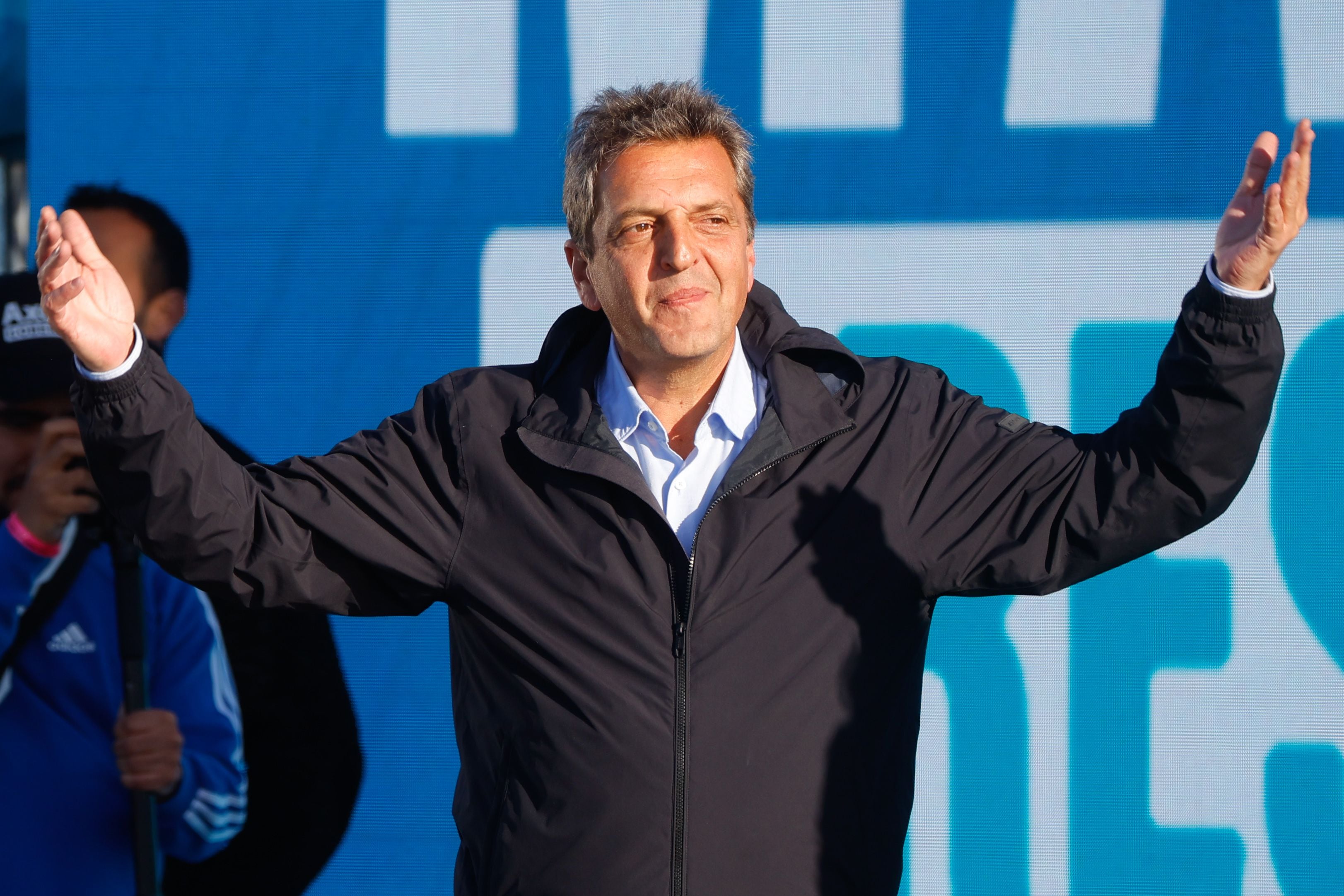 El candidato presidencial de Unión por la Patria, Sergio Massa (EFE/ Juan Ignacio Roncoroni)
