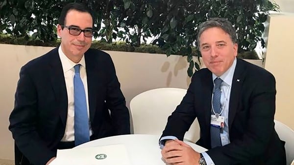 Mnuchin y Dujovne se reunieron ayer (NA)