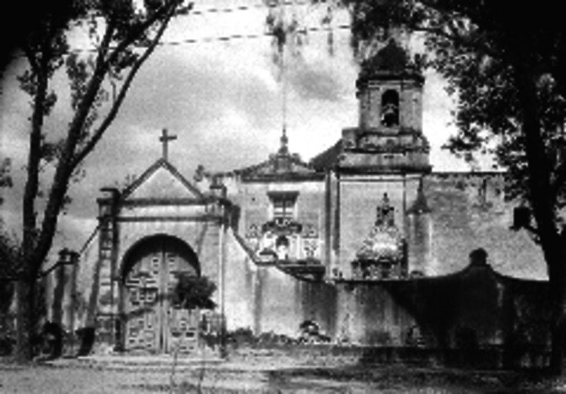 Iglesia de San Juan Bautista, Coyoacán - México 23 de febrero