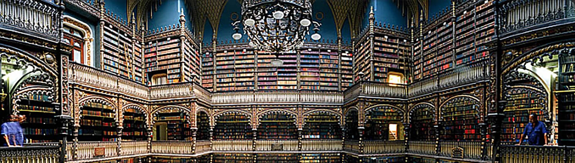 La biblioteca fue construida por inmigrantes portugueses hace siglos (Página web de la biblioteca)