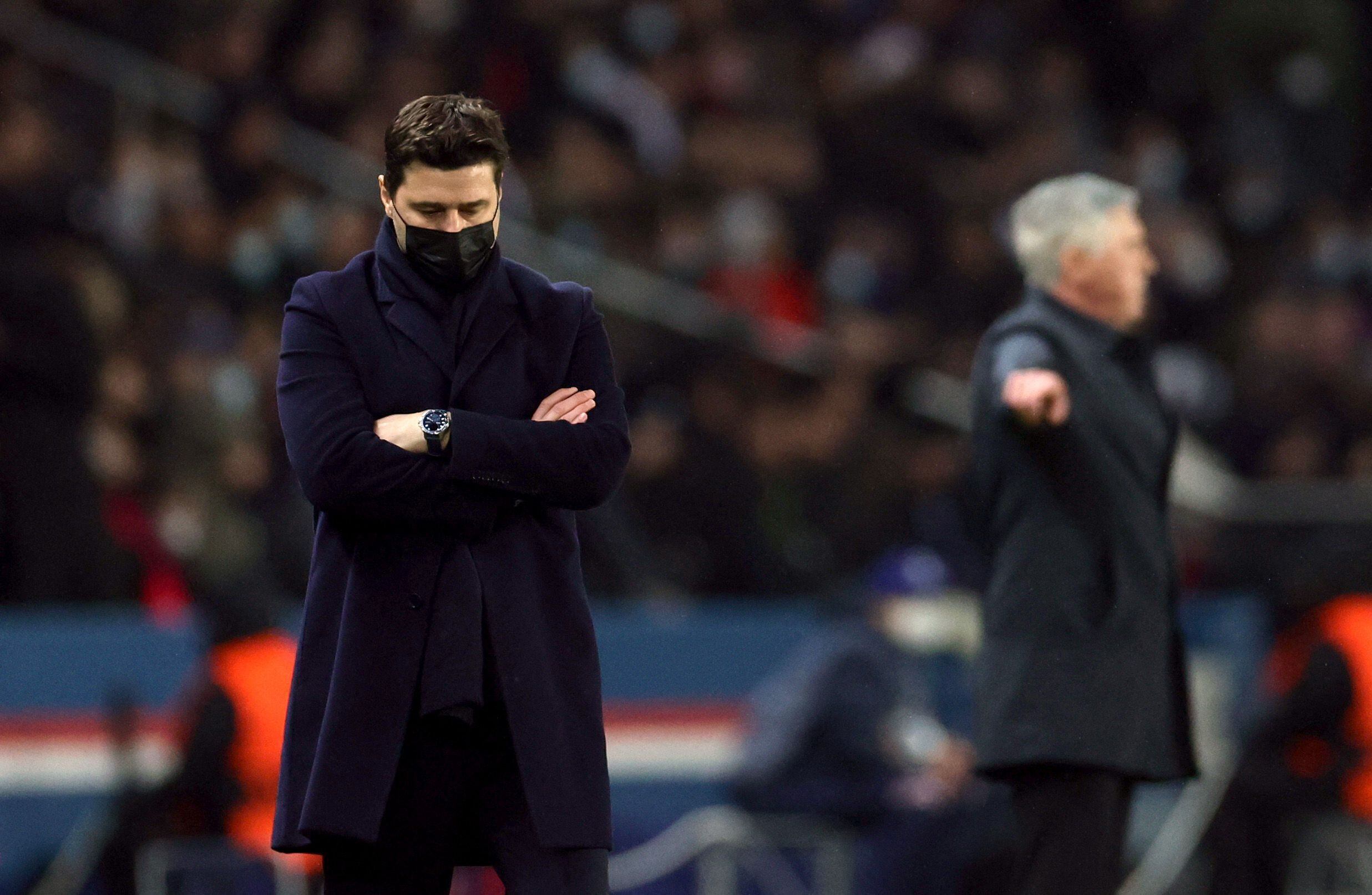 La decepción de Mauricio Pochettino por la inesperada remontada del Real Madrid fue notoria (Foto: Reuters)