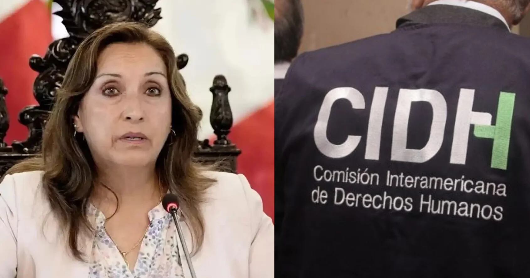 Dina Boluarte acusó al Congreso, de querer destituirla de manera ilegal, ante la CIDH en el 2022