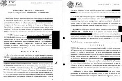 La FGR no ejerció acción penal contra Cienfuegos (Foto: FGR)