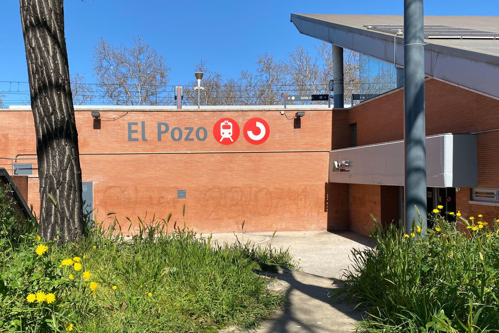 Imagen de la estación de Cercanías de El Pozo, en Madrid (EFE/ Lluís Lozano)