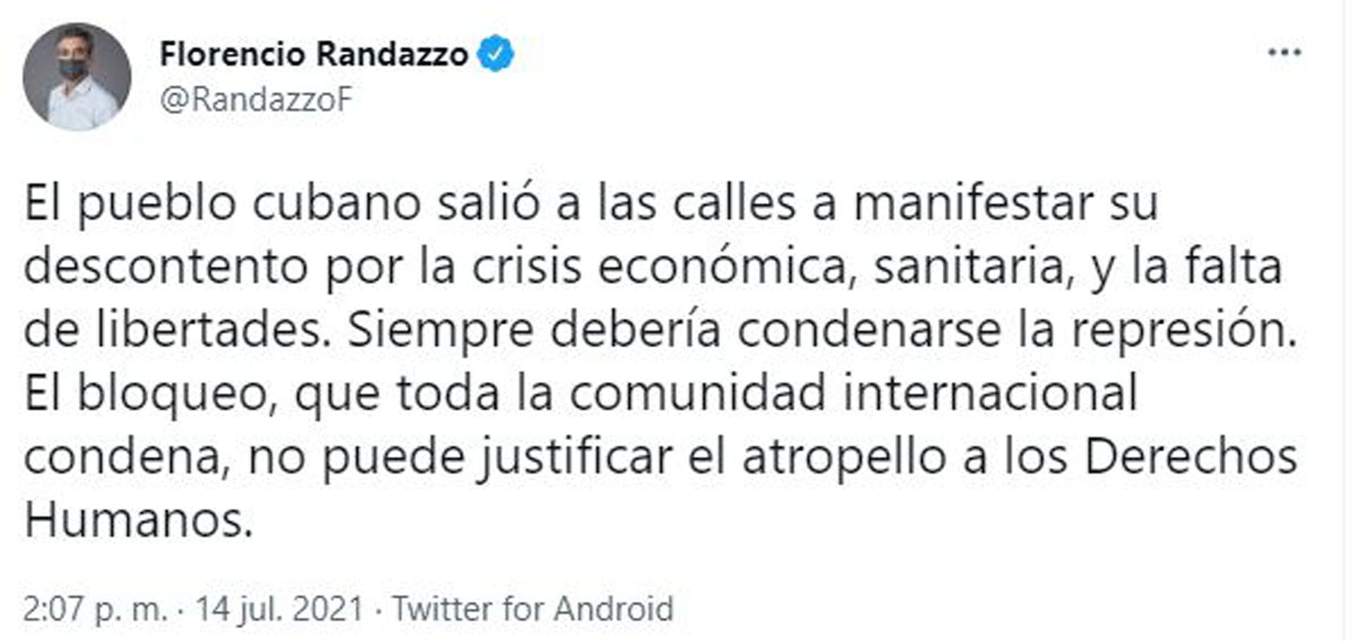 Florencio Randazzo (Twitter)