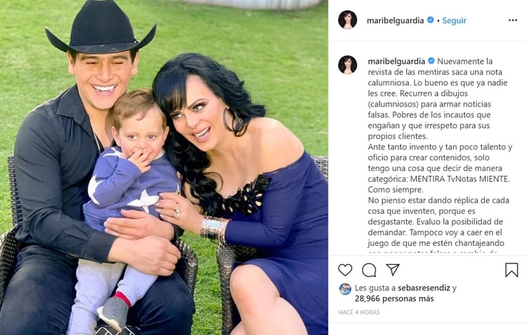 El mensaje contundente de la artista (Foto: Instagram)