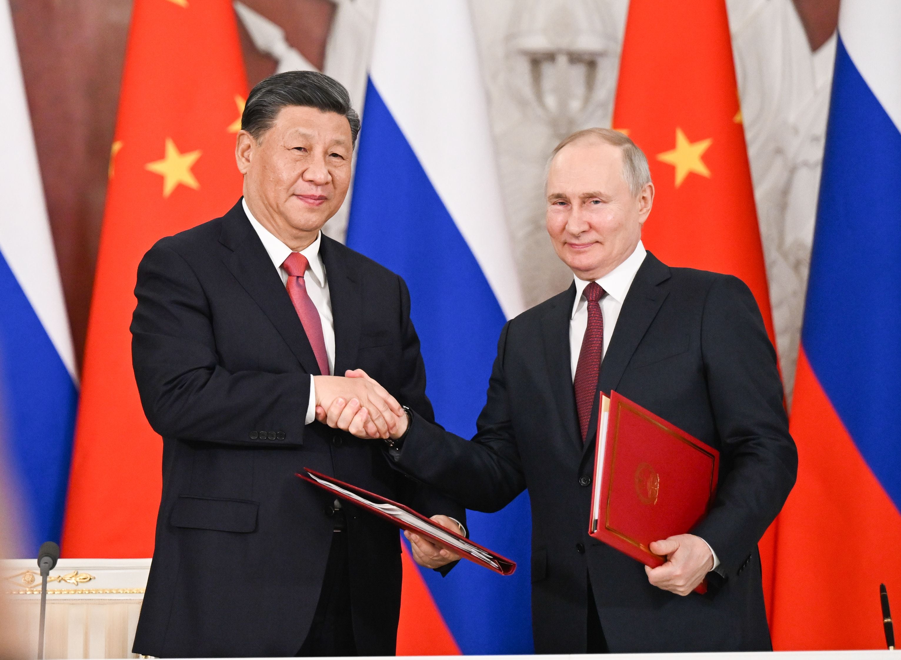 Xi Jinping y Vladimir Putin (Europa Press/archivo)