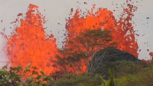 ErupciÃ³n del volcÃ¡n Kilauea