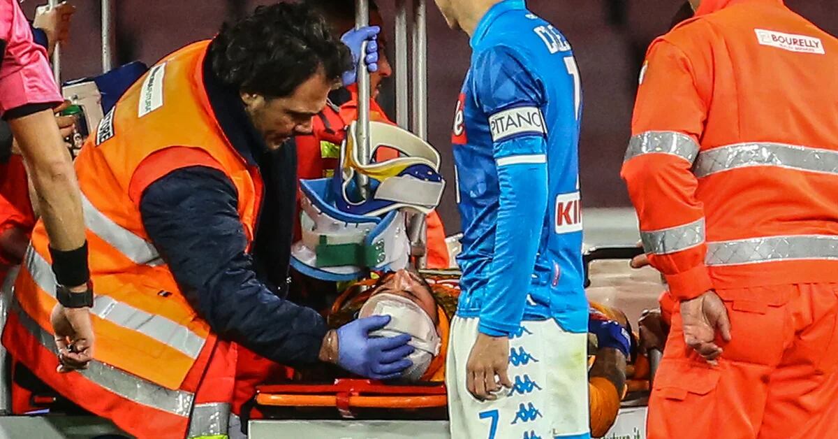 Susto En La Serie A David Ospina Sufrió Un Golpe En La Cabeza Y Se Desvaneció 35 Minutos