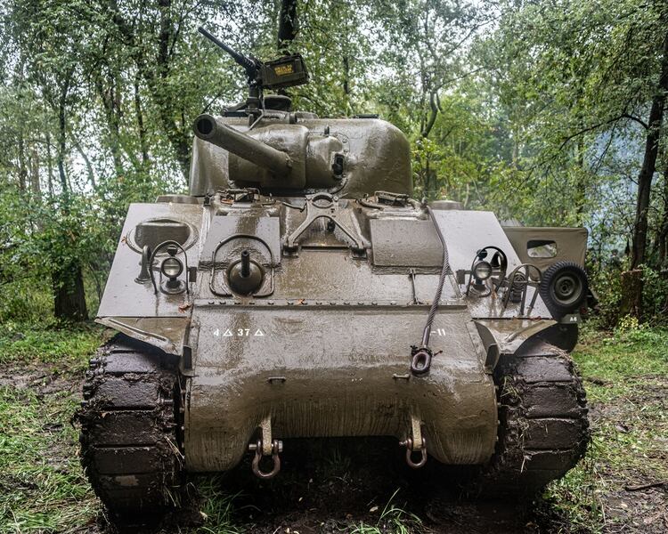 Las fuerzas acorazadas del Segundo Cuerpo polaco estuvieron equipadas en parte con tanques M4 Sherman de diferentes variantes (Shutterstock)
