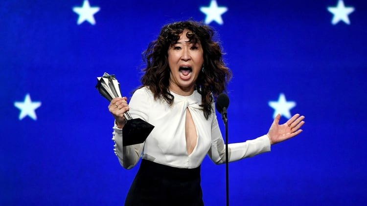 Sandra Oh (Kevin Winter/Getty Images for The Critics’ Choice Awards/AFP)