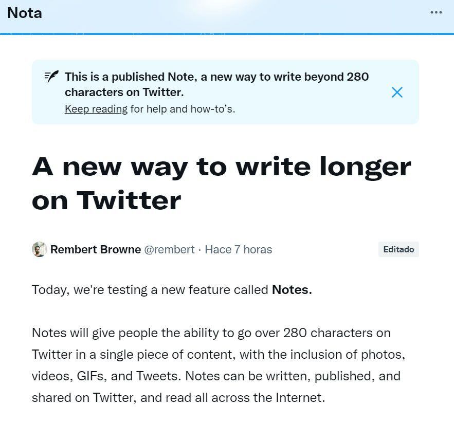 twitter notes