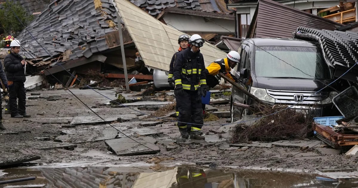 Rain and landslides: New challenges for rescuers after earthquake kills at least 62 in Japan