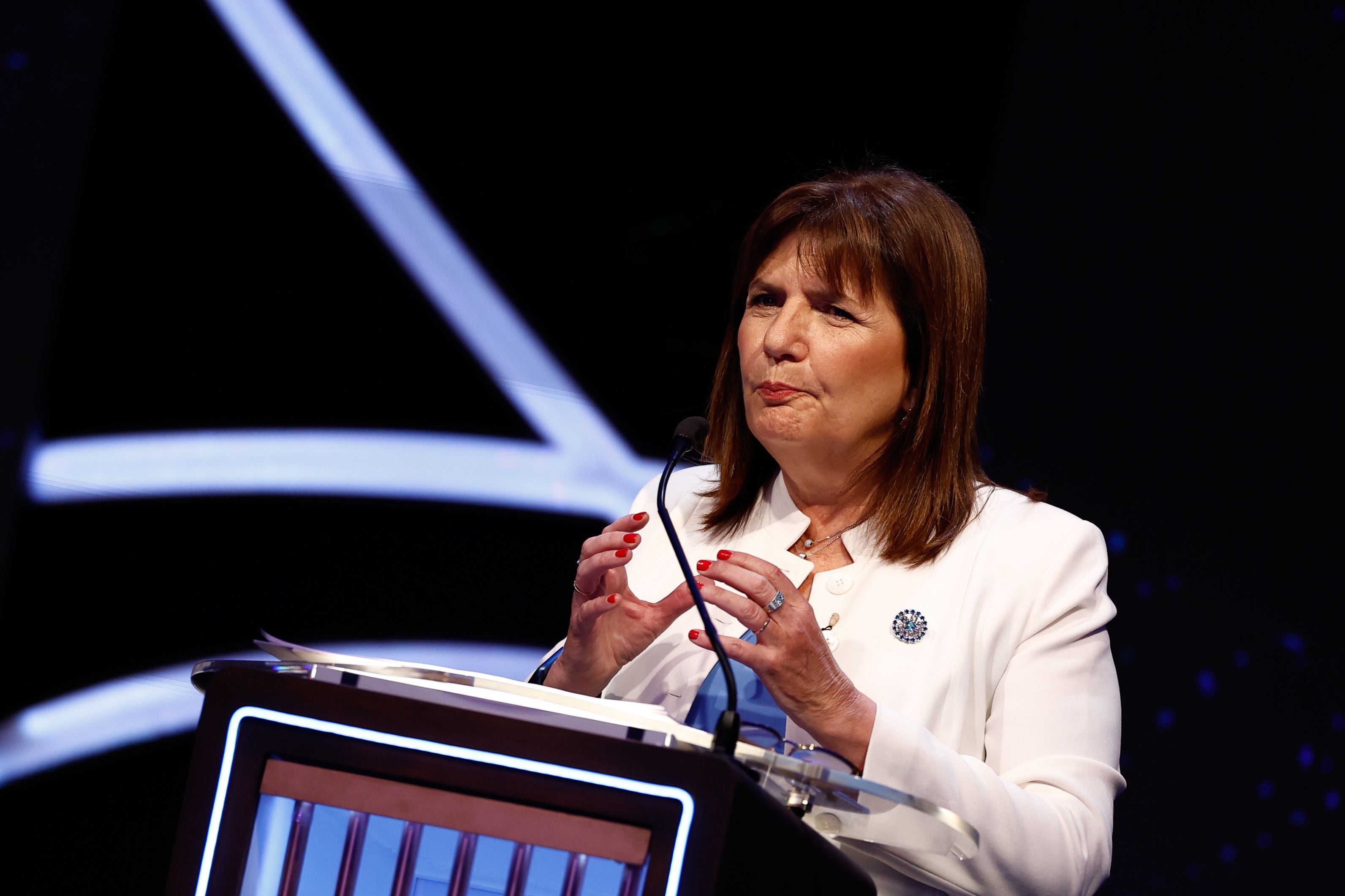 Patricia Bullrich será la primera en comenzar el bloque de preguntas cruzadas en el segundo debate presidencial del 8 de octubre
