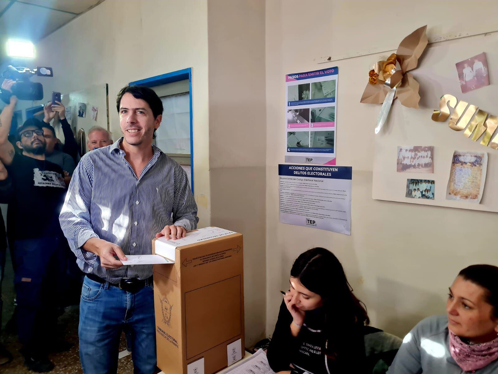 Martín Berhongaray Elecciones La Pampa 2023
