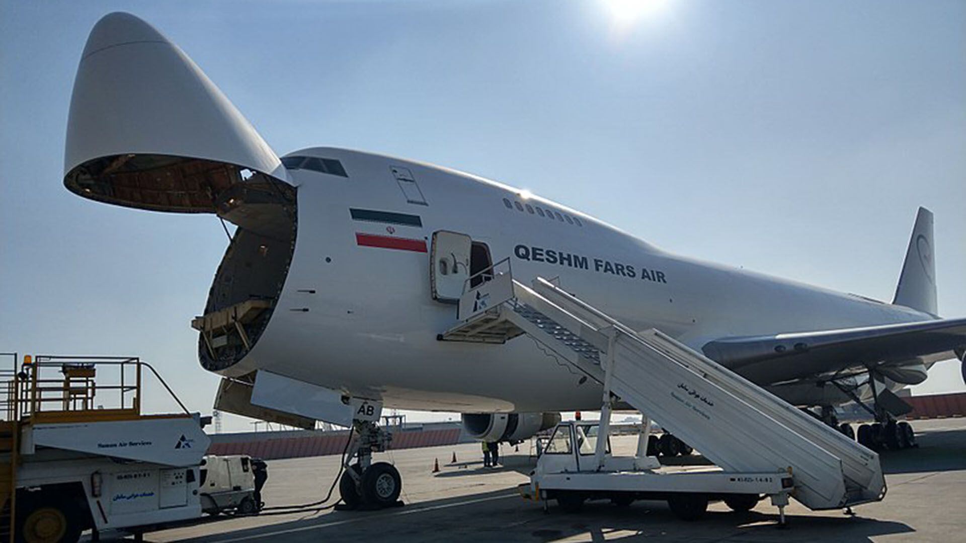 El avión de Fars Air Qeshm