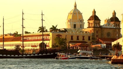 Arquitectura colonial en el centro histórico de Cartagena. Foto: Wikimedia Commons/Felipe Ortega Grijalba