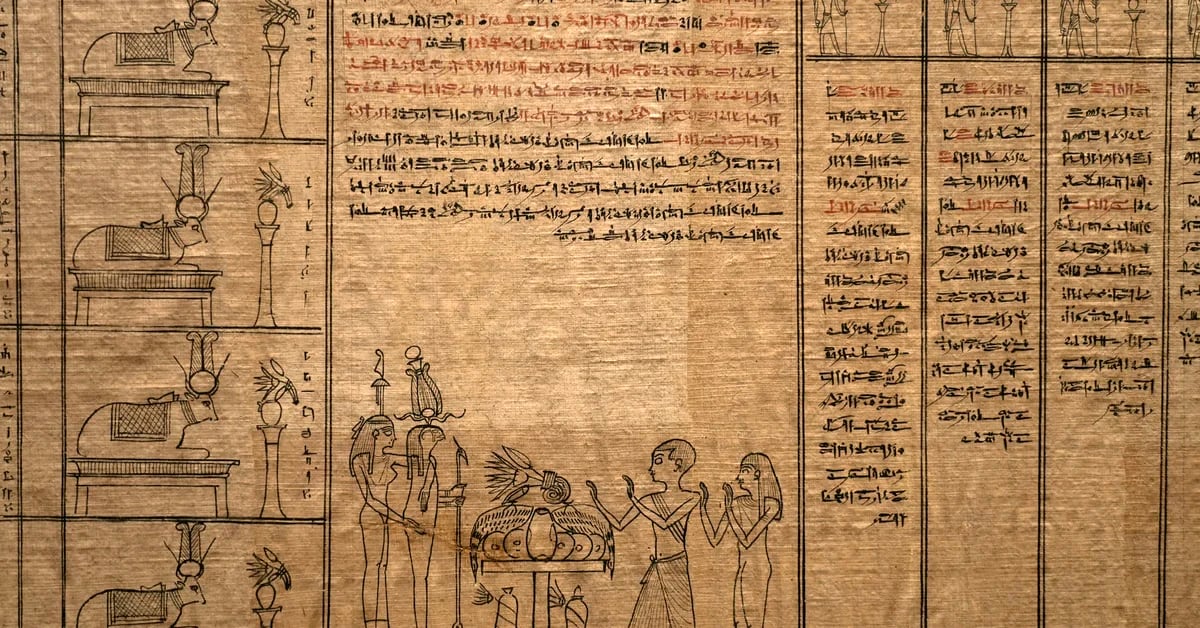 Egypt exhibits 16-meter scroll of the Book of the Dead after renovation of its oldest museum