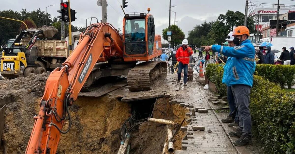 Acueducto de Bogotá prevé el restablecimiento del servicio de agua en Suba en la madrugada del viernes - Infobae