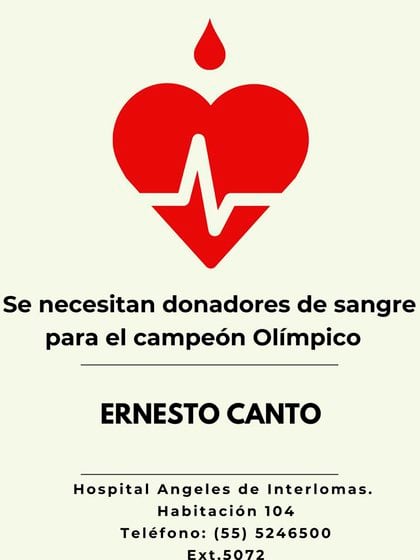 donadores Ernesto Canto (Foto: Twitter@ricardomraphael)
