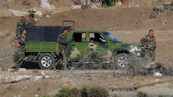 El Ejército ingreso en la zona tras el abandono de los rebeldes (AFP)