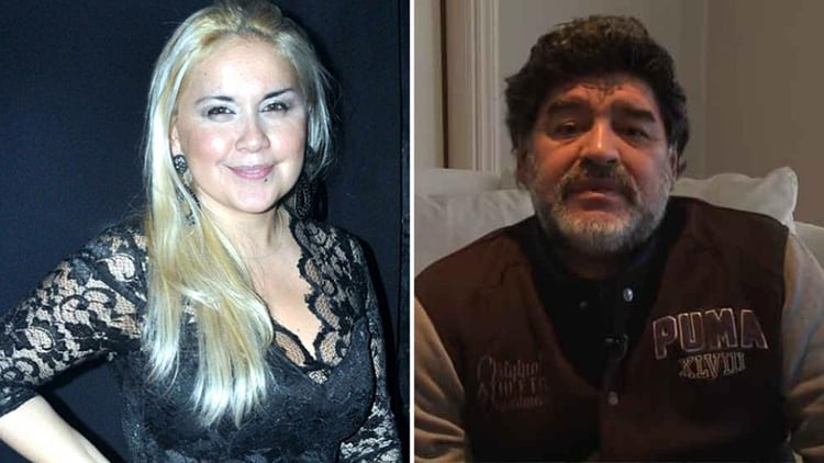 Verónica Ojeda estuvieron juntos durante ocho años Diego Maradona: fruto de su relación, nació Diego Fernando, que hoy tiene seis años