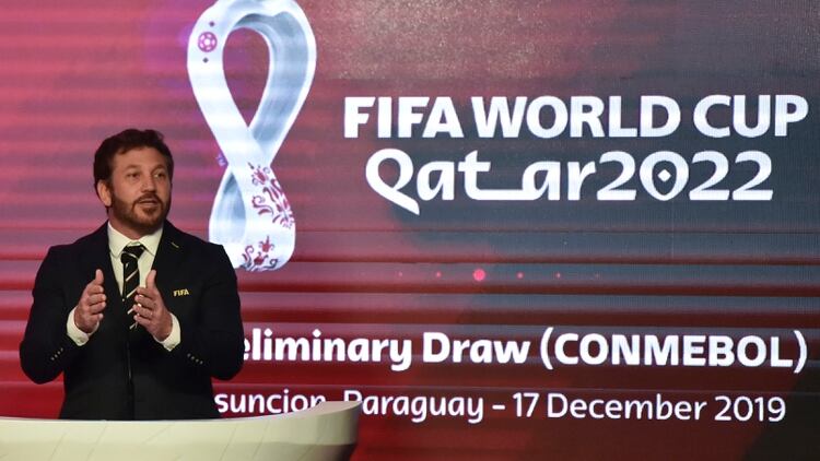 Las Eliminatorias Sudamericanas rumbo al Mundial de Qatar 2022 aún no comenzaron (AFP)