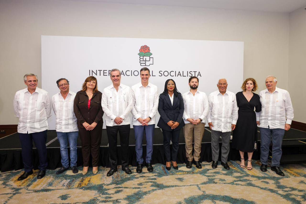 Mandatarios asistentes a la Cumbre Iberoamericana en Santo Domingo