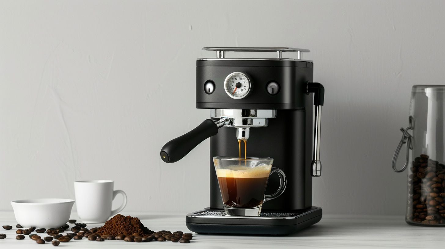 Granos de café, cuchara dosificadora, calentamiento del agua, ajustes de temperatura, selección de café - (Imagen Ilustrativa Infobae)