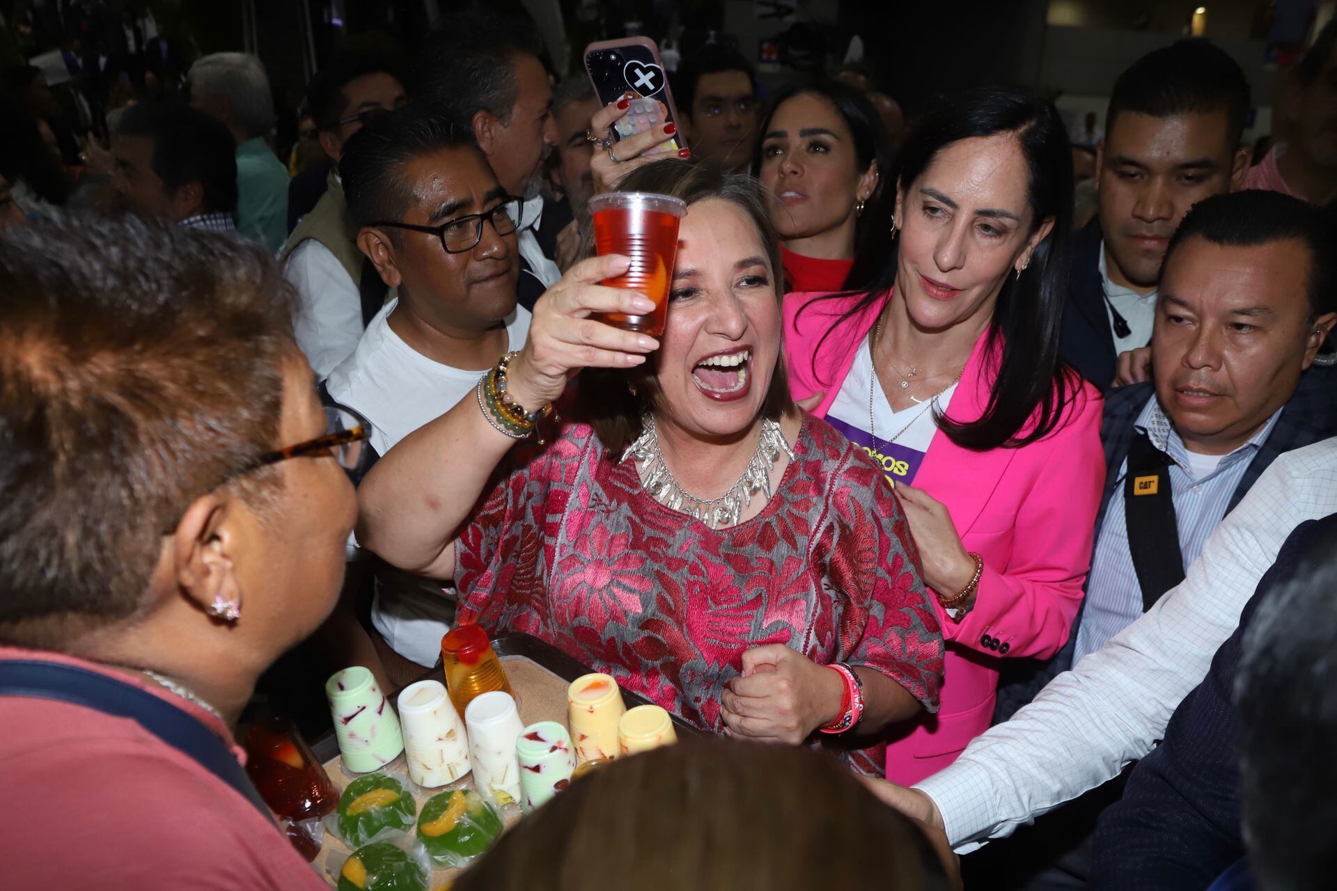En la carrera por llegar a la presidencia de México, la candidata panista representante de la oposición Xóchitl Gálvez