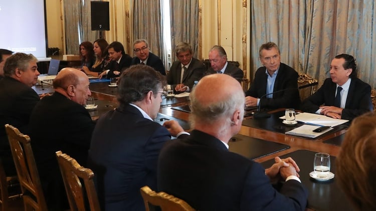 Macri recibió a los empresarios en Casa Rosada
