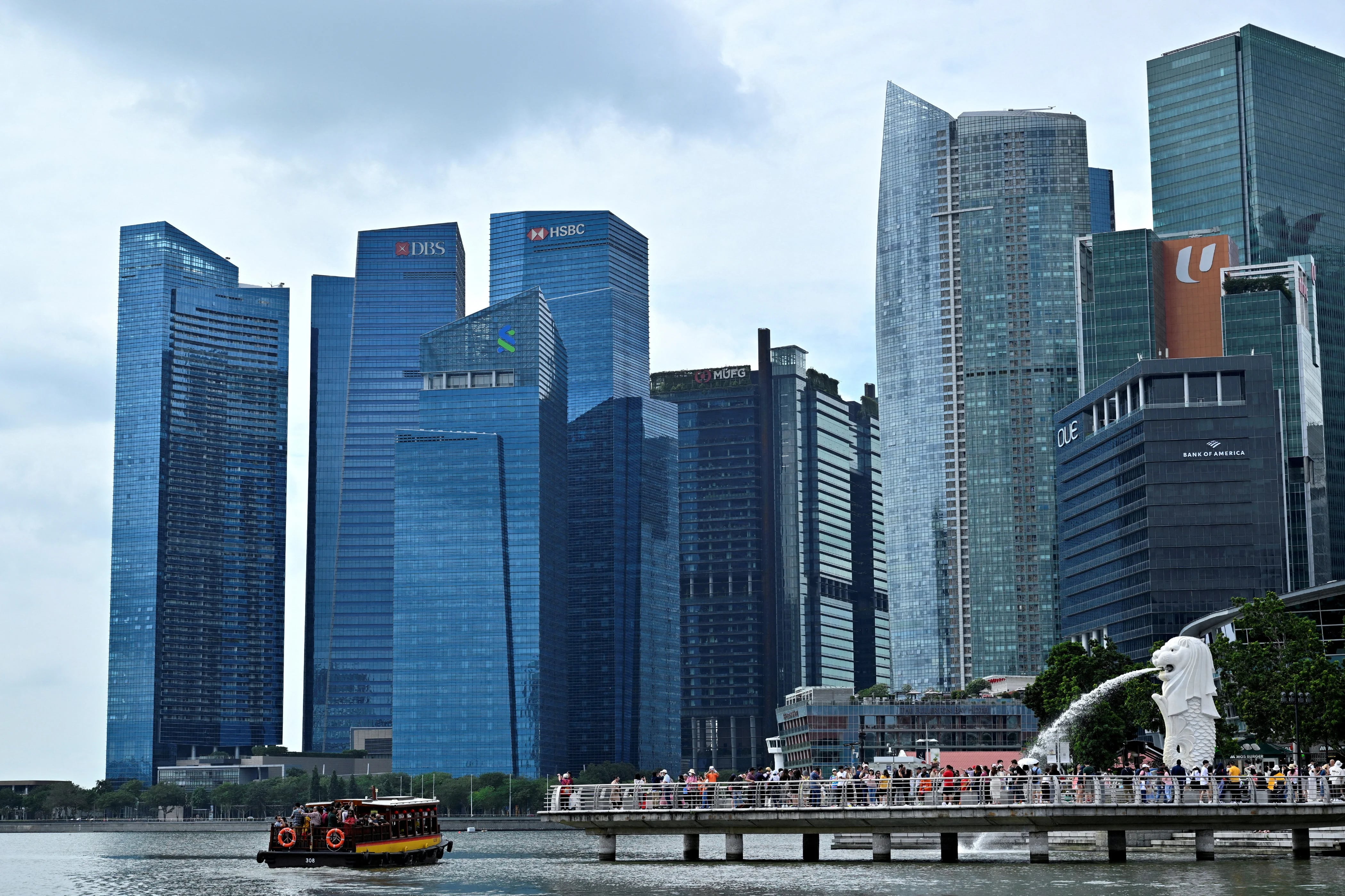 El distrito financiero de Singapur. La ciudad-estado tiene el pasaporte más poderoso del mundo (REUTERS/Caroline Chia)