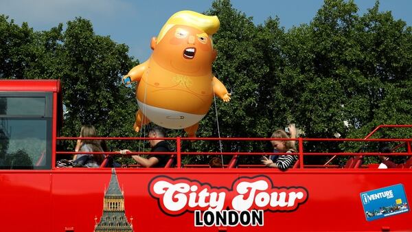 Trump realiza su primera visita oficial a Reino Unido (Reuters)
